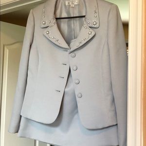 Tahari Embellished Suit